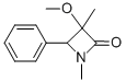 CAS#: 82918-98-7， 1,3-Dimethyl-3-Methoxy-4-Phenylazetidinone