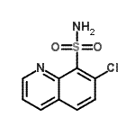 CAS 登录号：83055-70-3， 7-氯-8-喹啉磺酰胺