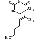 CAS#: 831220-24-7， 5-[(2E)-2-Hepten-2-yl]-5-methyldihydro-2,4(1H,3H)-pyrimidinedione