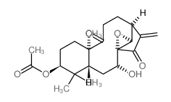 CAS#: 83159-27-7， (1aR,2S,5aR,8S,9aR,11R,11aR)-8-(Acetyloxy)-1a,2,3,4,5a,6,7,8,9,9a,10,11-Dodecahydro-11-Hydroxy-5a,9,9-Trimethyl-13-Methylene-5H-2,11a-Ethanobenzo[5,6]Cyclodec[1,2-b]Oxirene-5,12-Dione