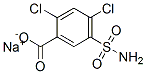 CAS#: 83162-87-2， 5-(Aminosulfonyl)-2,4-Dichlorobenzoic Acid Sodium Salt