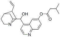 CAS#: 83348-48-5， [4-[(5-Ethenyl-1-Azabicyclo[2.2.2]Oct-7-Yl)-Hydroxy-Methyl]Quinolin-6- Yl] 3-Methylbutanoate