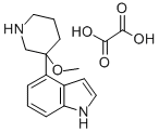 CAS#: 83363-33-1， 4-(3-Methoxypiperidin-3-Yl)-1H-Indole Oxalate