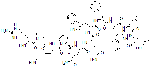 CAS#: 83374-71-4， Arg(1)-Pro(2)-Trp(7,9)-Leu(11)-Substance P
