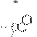 CAS#: 83407-39-0， 3-Methyl-3H-imidazo[4,5-f]quinolin-2-amine hydrobromide (1:1)