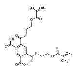 CAS#: 83418-61-5， 4,6-Bis{[2-(methacryloyloxy)ethoxy]carbonyl}isophthalic acid