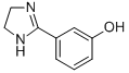 结构式 CAS# 834884-99-0, 3-(4,5-二氢-1<I>H</I>-咪唑-2-基)苯酚