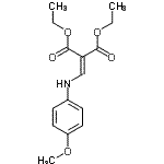 CAS#: 83507-70-4， Diethyl {[(4-methoxyphenyl)amino]methylene}malonate
