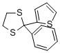 CAS#: 83521-87-3， 2-Phenyl-2-(2-Thienyl)-1,3-Dithiolane