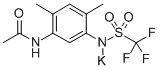 CAS#: 83601-83-6， Potassium N-[2,4-Dimethyl-5-(Trifluoromethylsulfonylamino)Phenyl]Ethanimidate