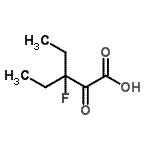 CAS 登录号：83611-27-2， 3-乙基-3-氟-2-氧代戊酸