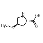 CAS#: 83624-61-7， (4R)-4-(Methylsulfanyl)-L-proline