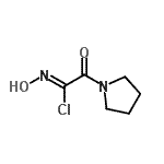 CAS#: 83656-63-7， (1Z)-N-Hydroxy-2-oxo-2-(1-pyrrolidinyl)ethanimidoyl chloride