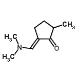 CAS#: 836628-66-1， (2E)-2-[(Dimethylamino)methylene]-5-methylcyclopentanone