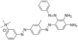 CAS#: 83803-99-0， 3-[[4-[[Diamino(Phenylazo)Phenyl]Azo]-m-Tolyl]Azo]-N,N,N-Trimethylanilinium Chloride
