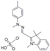 CAS#: 83949-69-3， 1,3,3-Trimethyl-2-[[Methyl(P-Tolyl)Hydrazono]Methyl]-3H-Indolium Hydrogen Sulphate