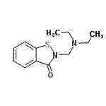 CAS#: 84012-58-8， 2-[(Diethylamino)methyl]-1,2-benzothiazol-3(2H)-one