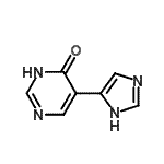CAS#: 840529-43-3， 5-(1H-Imidazol-4-yl)-4(1H)-pyrimidinone