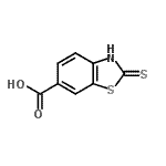 CAS#: 84092-99-9， 2-Thioxo-2,3-dihydro-1,3-benzothiazole-6-carboxylic acid