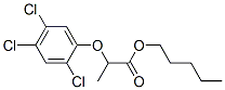 CAS 登录号：84162-64-1， 2-(2,4,5-三氯苯氧基)丙酸戊酯