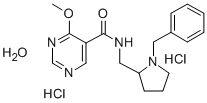 CAS#: 84332-27-4， N-((1-Benzyl-2-Pyrrolidinyl)Methyl)-4-Methoxy -5-Pyrimidinecarboxamide Dihydrochloride Hydrate