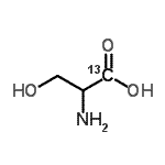 CAS#: 84344-20-7， (1-<sup>13</sup>C)Serine