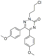 CAS#: 84424-00-0， 2-(3-Chloropropyl)-5,6-Bis(4-Methoxyphenyl)-1,2,4-Triazin-3-One