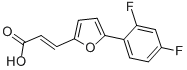 CAS#: 844891-16-3， 3-[5-(2,4-Difluorophenyl)-2-Furyl]Acrylic Acid