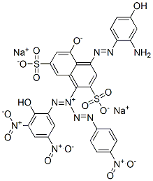 CAS#: 84522-43-0， 4-[2-(2-Amino-4-Hydroxyphenyl)Diazenyl]-5-Hydroxy-2,7-Naphthalenedisulfonic Acid Mono[2-(2-Hydroxy-3,5-Dinitrophenyl)Diazenyl] Mono[2-(4-Nitrophenyl)Diazenyl] Deriv. Sodium Salt (1:2)