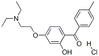 CAS#: 84604-83-1， [4-[2-(Diethylamino)Ethoxy]-2-Hydroxyphenyl] (4-Methylphenyl) Ketone Hydrochloride