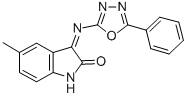 CAS#: 84640-91-5， 5-Methyl-3-(5-Phenyl-1,3,4-Oxadiazol-2-Ylimino)-2-Indolinone
