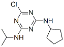 CAS 登录号：84712-76-5， 6-氯-N-环戊基-N'-异丙基-1,3,5-三嗪-2,4-二胺