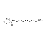 CAS#: 84843-36-7， Sodium octyl hydrogen phosphate