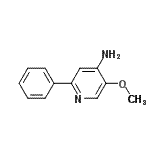 CAS#: 848580-36-9， 5-Methoxy-2-phenyl-4-pyridinamine