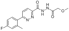 CAS#: 848953-33-3， 6-(4-Fluoro-2-Methylphenyl)-3-Pyridazinecarboxylic Acid 2-(Methoxyacetyl)Hydrazide