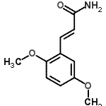 CAS#: 849061-96-7， (2E)-3-(2,5-Dimethoxyphenyl)acrylamide