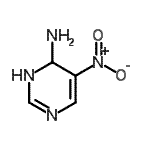 CAS 登录号：84928-80-3， 5-硝基-1,4-二氢-4-嘧啶胺