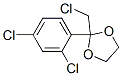 CAS 登录号：84962-76-5， 2-(氯甲基)-2-(2,4-二氯苯基)-1,3-二氧戊环