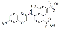 CAS#: 84963-05-3， 4-[[(3-Aminophenoxy)Acetyl]Amino]-5-Hydroxynaphthalene-1,7-Disulphonic Acid