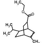 CAS 登录号：84963-25-7， 乙基7-异丙基-5-甲基双环[2.2.2]辛-5-烯-2-羧酸酯