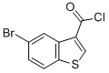 结构式 CAS# 850374-99-1, 5-溴苯并[b]噻吩-3-甲酰氯