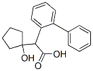 CAS#: 85045-80-3， (+)-alpha-(1-Hydroxycyclopentyl)-Biphenylacetic Acid