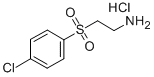 结构式 CAS# 85052-88-6, 2-(4-氯苯磺酰基)-乙胺盐酸盐