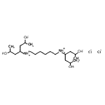 CAS#: 85117-90-4, N,N'-Bis(2,6-dihydroxy-4-heptanyl)-1,6-hexanediaminium dichloride