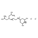 CAS#: 85117-91-5， N,N'-Bis(2,6-dihydroxy-4-heptanyl)-1,2-ethanediaminium dichloride