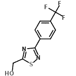 CAS#: 851224-81-2， {3-[4-(Trifluoromethyl)phenyl]-1,2,4-thiadiazol-5-yl}methanol