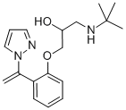 CAS#: 85127-92-0， 3-(Tert-Butylamino)-1-(6-(1-(1H-Pyrazol-1-Yl)Vinyl)Phenoxy )-2-Propanol