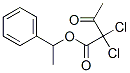 CAS 登录号：85153-57-7， 1-苯基乙基 2,2-二氯乙酰乙酸酯
