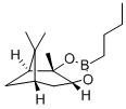 结构式 CAS# 85167-10-8, (1S,2S,3R,5S)-(+)-2,3-蒎烷二醇丁基硼酸酯