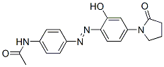 CAS#: 85223-04-7， N-[4-[[2-Hydroxy-4-(2-Oxo-1-Pyrrolidinyl)Phenyl]Azo]Phenyl]Acetamide